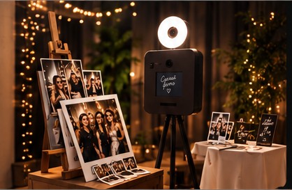 Фотостойка PicPoint71 в работе на мероприятии